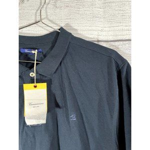 Camicissima - Men's XXL Navy Blue Short Sleeve Logo Polo Shirt *New with Tags*